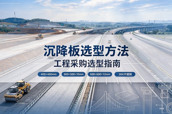 德宏沉降板选择方法