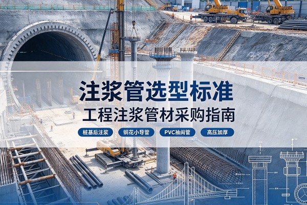 德宏注浆管选型标准