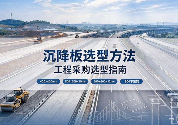 德宏沉降板选择方法
