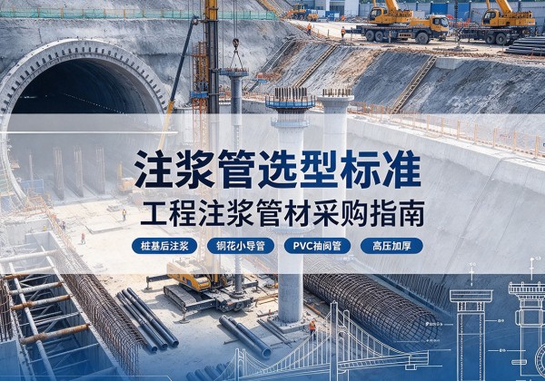 德宏注浆管选型标准